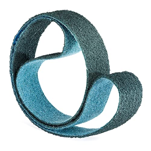 Score Abrasives Pro Line Vlies-Schleifband/Vliesband | 50 x 2000 mm | 1 Stück | Körnung: sehr fein (P320-P360) / blau