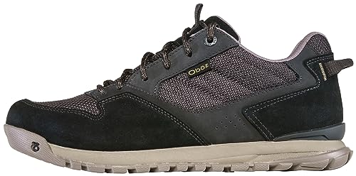 Oboz Bozeman Low Suede Wanderschuh - Herren, jet, 45 EU