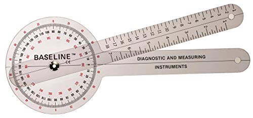 Goniometer aus Kunststoff 360° 1°Skala 30cm