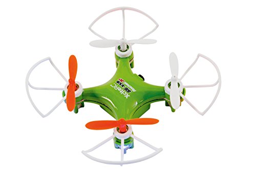 XciteRC 15007600 - RC Quadrocopter - Ferngesteuerte Mini Drohne Rocket 55XXS 3D, 2.4 GHz, 3 Skilllevel, grün