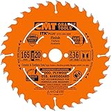 Cmt orange Tools 272.165.36h - Kreissägeblatt (Ultra ITK) 165 x 1,5 x 20 Z 36