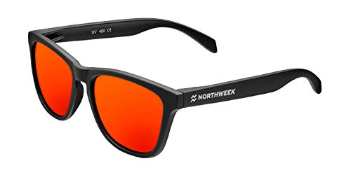 Northweek Unisex-Erwachsene Regular Flaka Sonnenbrille, Rot (Red), 140.0