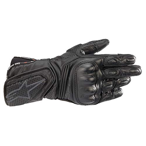 Alpinestars Stella SP-8 V3 Gloves Sporthandschuhe Motorradhandschuhe Lederhandschuhe, BLACK BLACK, XL
