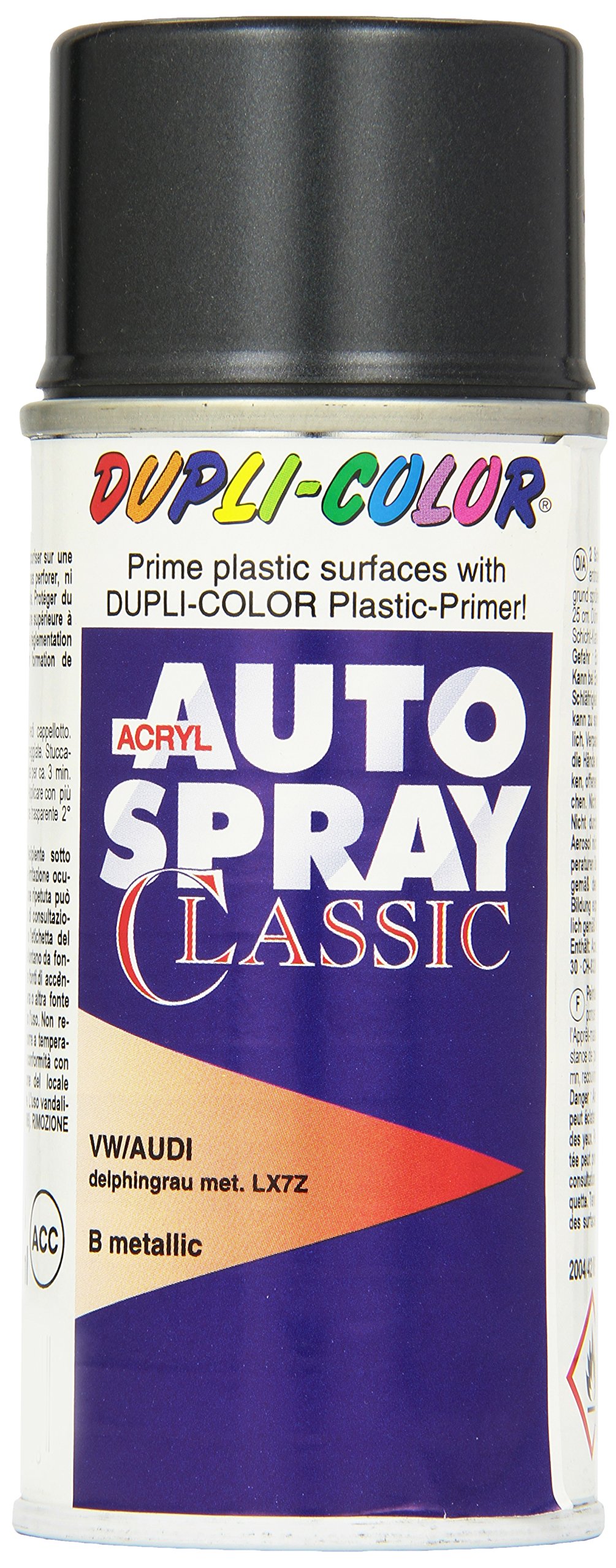 Dupli-Color 229138 Original Auto-Spray LX7Z, 150 ml, Delphingrau Matt
