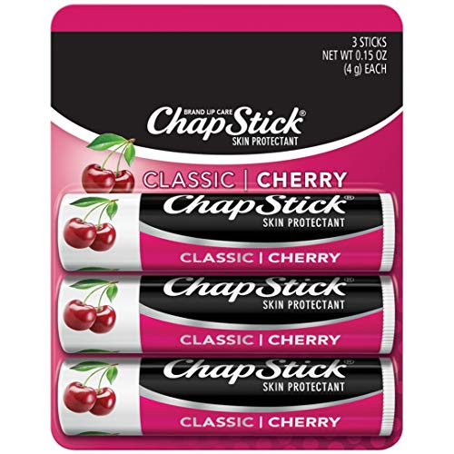 Chapstick Classic Lip Balm With Cherry Flavour - 3 Ea / Pack by ChapStick
