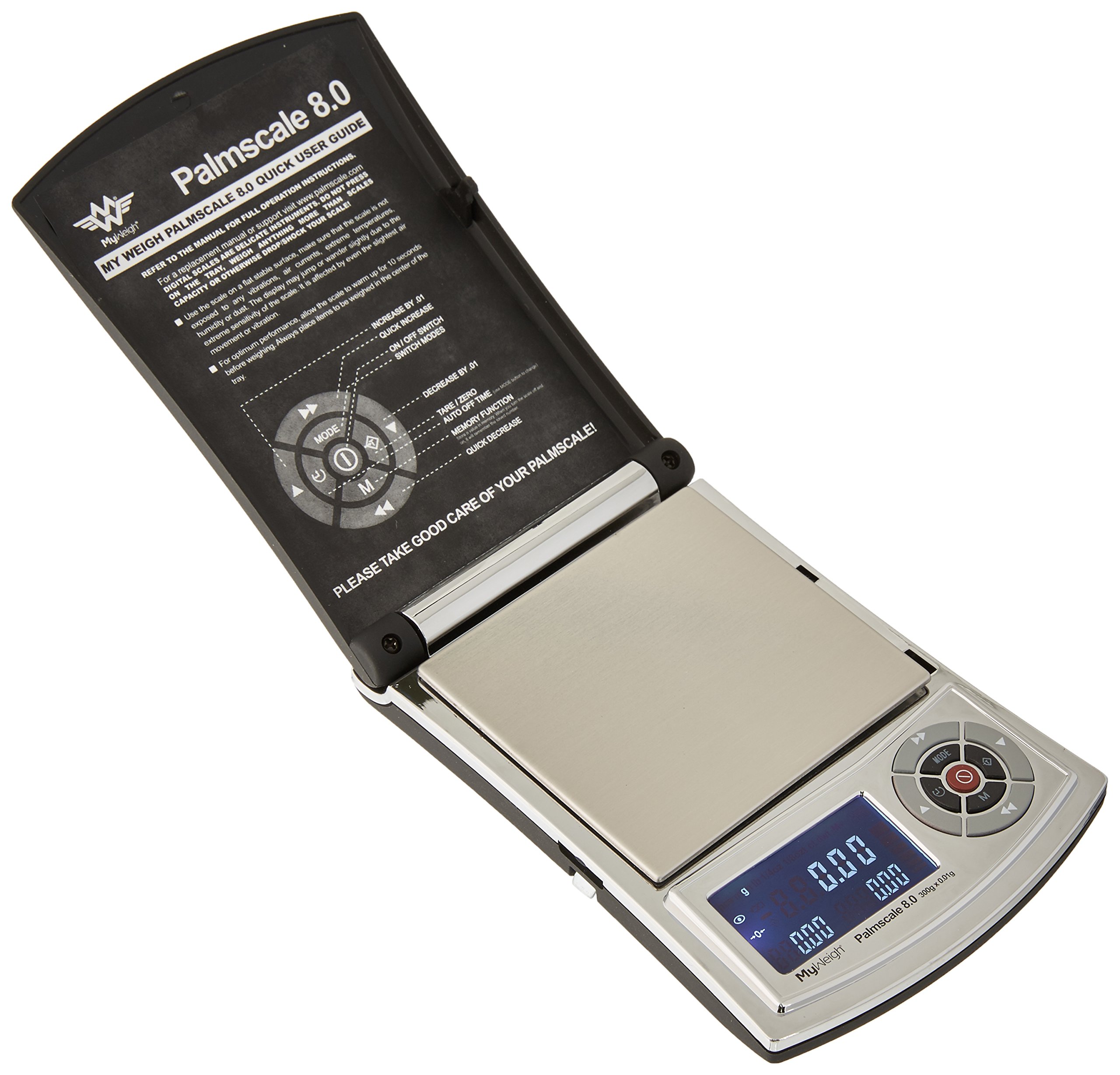 My Weigh SCPS8300 Palmscale 8 300 Digitalwaage, Silber