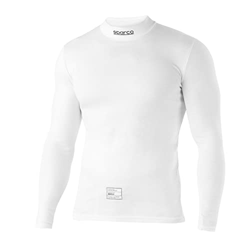 SPARCO Langes Unterhemd, R574-RW4, Größe M, Weiß