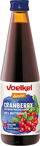 Voelkel Bio Cranberry 100 % Muttersaft (6 x 330 ml)