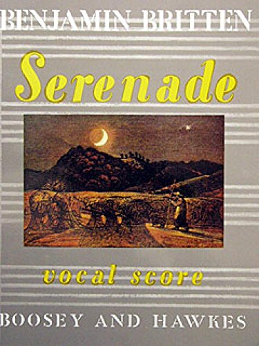 Serenade: op. 31. Tenor, Horn und Streicher. Tenor. Klavierauszug mit Solostimmen.