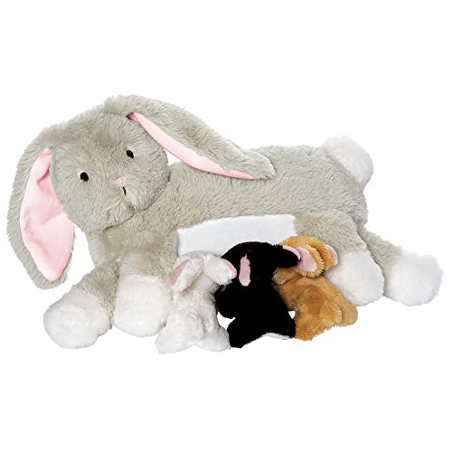 Manhattan Toy 156740 Toy Nursing NOLA Rabbit Nurturing Stofftier