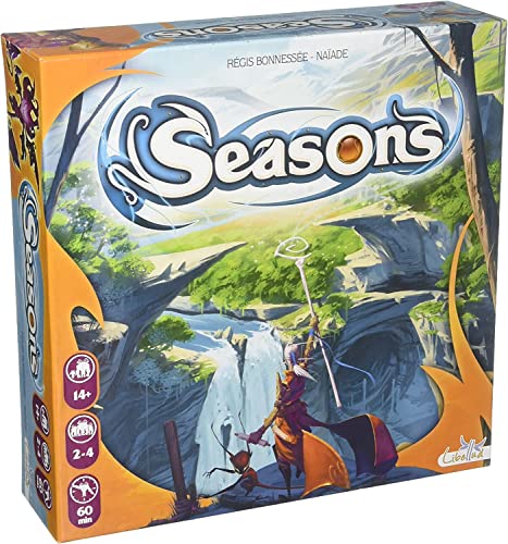 Libellud, Seasons, Board Game, Ages 14+, 2-4 Players, 60 Minutes Playing Time