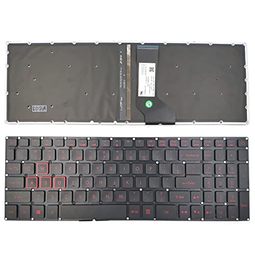 Laptop-Tastatur mit US-Layout für Acer Nitro 5 AN515-41 AN515-42 AN515 AN515-51 AN515-52 AN515-53 N16C7 N17c1 AN515-51-705