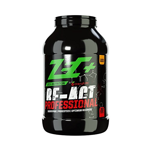 ZEC+ RE-ACT Professional Post Workout Shake – 1700 g, Geschmack Mango │ mit essentiellen Aminosäuren, Protein, Whey Hydrolysat, Kohlenhydrat-Komplex, Verdauungsenzymen
