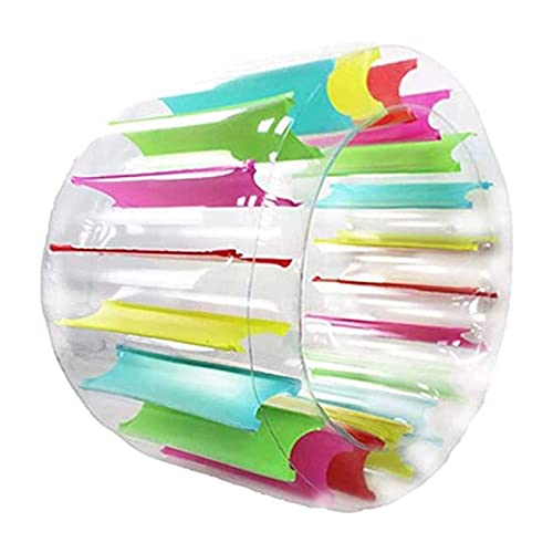 Kinder Farbe Aufblasbares Wasserrad Roller Float Riesiger Rollball Schwimmbad Spielzeug Für Jungen Und Mädchen Aufblasbarer Pool Riesiger Aufblasbarer Ball Für Kinder Wasser Outdoor Strand