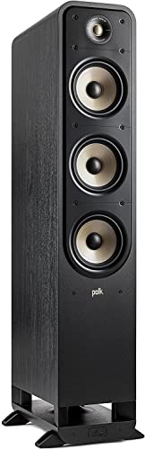 Polk Audio Signature Elite ES60 hochauflösender HiFi Standlautsprecher fürs Heimkino, Hi-Res Zertifiziert, kompatibel mit Dolby Atmos und DTS:X (Stück)