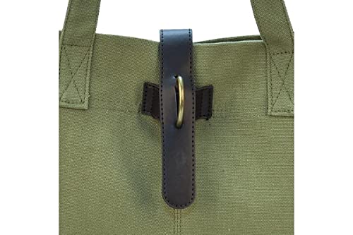 Iris Barcelona - Multifunktionale Tasche für Lebensmittel, Natural Lunchbag, Farbe Olivgrün | Lebensmittelbehälter