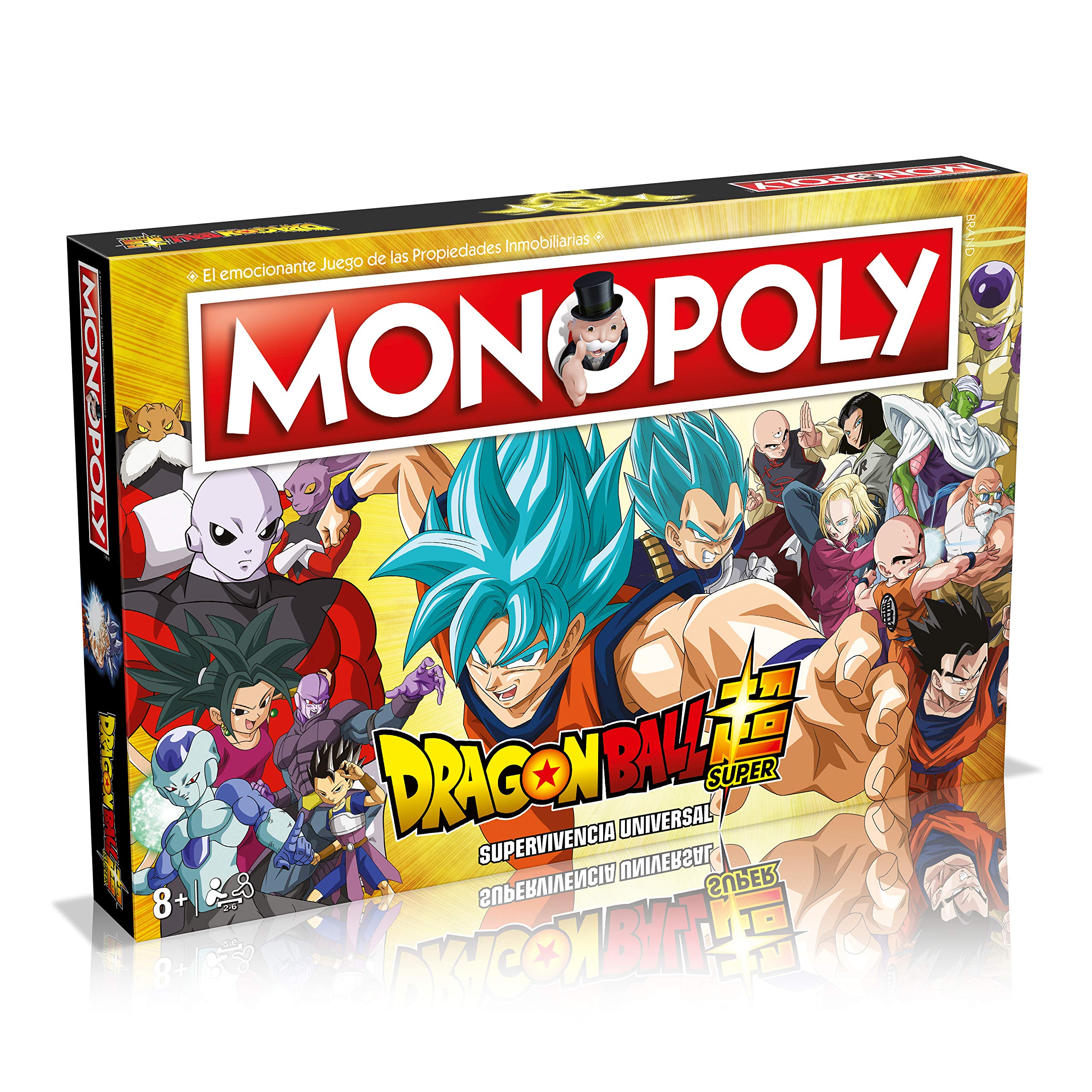 Monopoly Dragon Ball Super – Brettspiel für Immobilien, Version in Spanisch