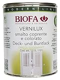 Biofa VERNILUX Decklack innen weiß seidenmatt 1 Liter