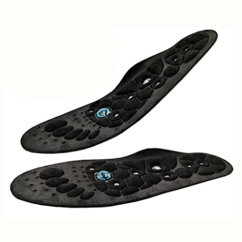KJHD Premium Orthopädische Magnetische Therapie Einlegesohlen Abnehmen Gewichtsverlust Bogenstütze Schuhe Pads Für Männer Frauen Massage Fußpflege Sohle (Size : S EU 35-40)