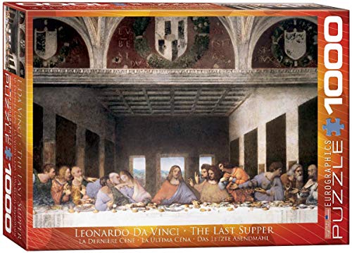 empireposter Leonardo da Vinci - Das letzte Abendmahl - 1000 Teile Puzzle - Format 68x48 cm