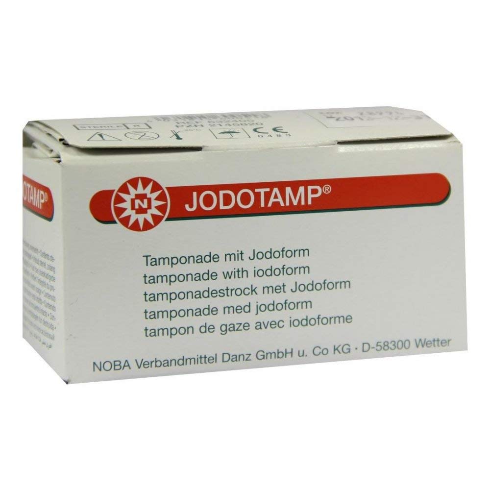 JODOTAMP 50 mg/g 5 cmx5 m Tamponaden 1 St