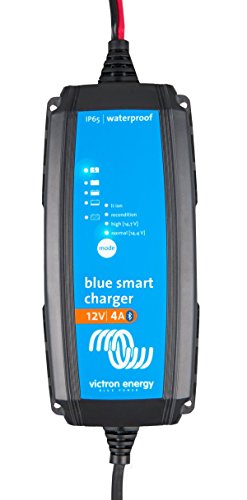 Victron BlueSmart Batterieladegerät IP65 12/4 mit integriertem Bluetooth für alle Batterietypen 12V 4A BPC120431064R