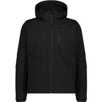 CMP - Jacket Zip Hood Softshell - Softshelljacke Gr 56 schwarz