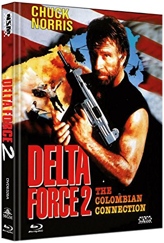 Delta Force 2 - uncut (Blu-Ray+DVD) auf 666 limitiertes Mediabook Cover A [Limited Collector's Edition] [Limited Edition]