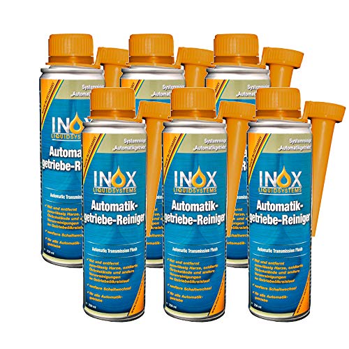 INOX® Automatikgetriebe-Reiniger Additiv, 6 x 250ml - Getriebereiniger Zusatz für Automatikgetriebe Getriebeschutz