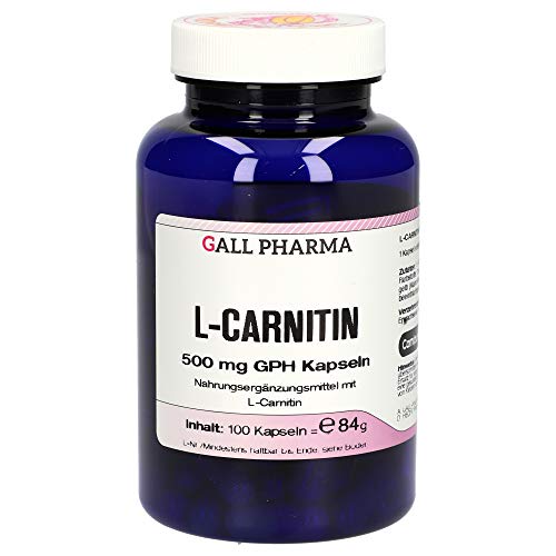 Gall Pharma L-Carnitin 500 mg GPH Kapseln 100 Stück