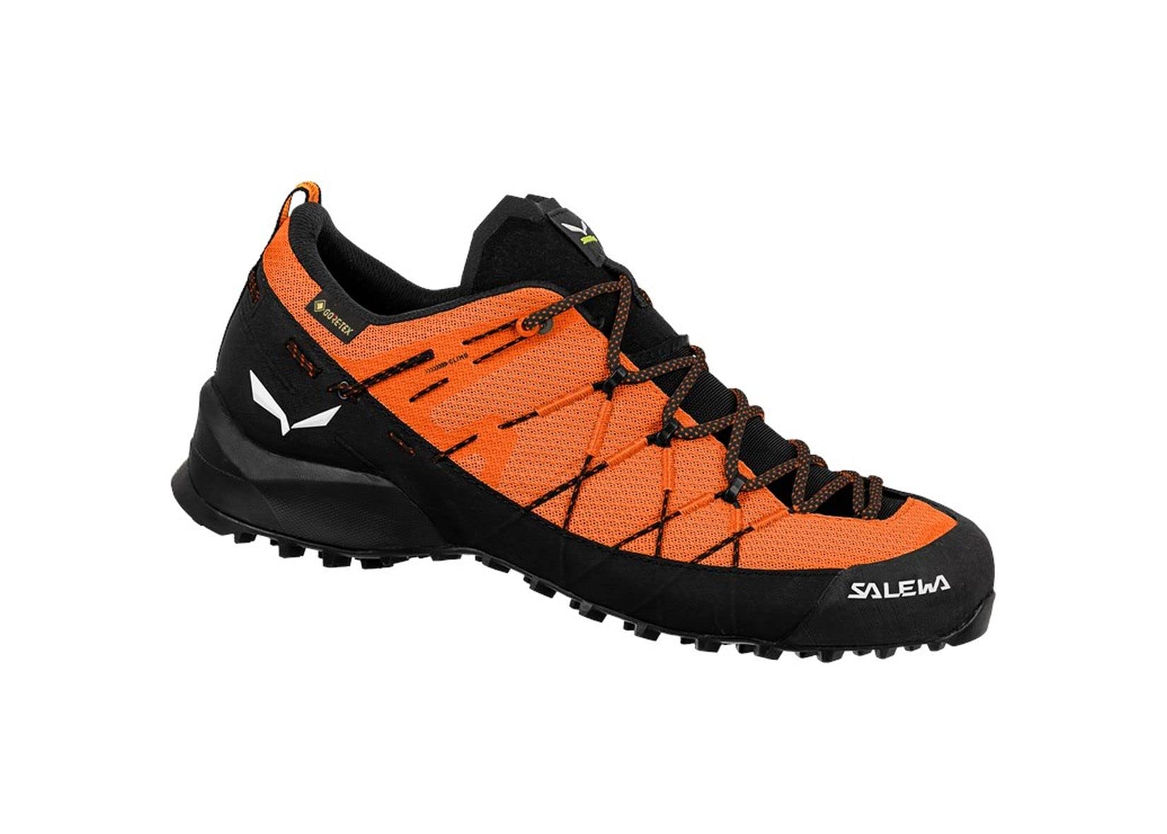 Salewa Wildfire 2 GTX M, Chaussures de randonnée Homme, Fluo Orange Black, 42 EU