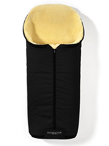 Hofbrucker seit 1948 Wagensack aus Lammfell Iglu schwarz one size