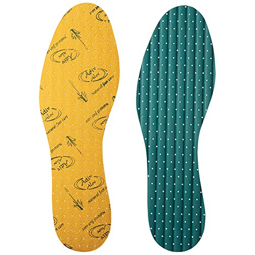 Pedag 10734 Aloe Vera, Full Length Moisturizing and Skin Conditioning Insole, Men's 8-12 by Pedag