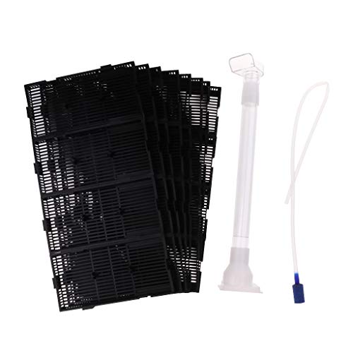 SunniMix Aquarium unter Kiesfilter Aquarium Filter Board Platte Luftschlauch, Typ 3