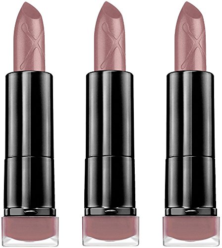 Max Factor Velvet Mattes Lipstick Nude 05, 3er Pack (3 x 4 g)