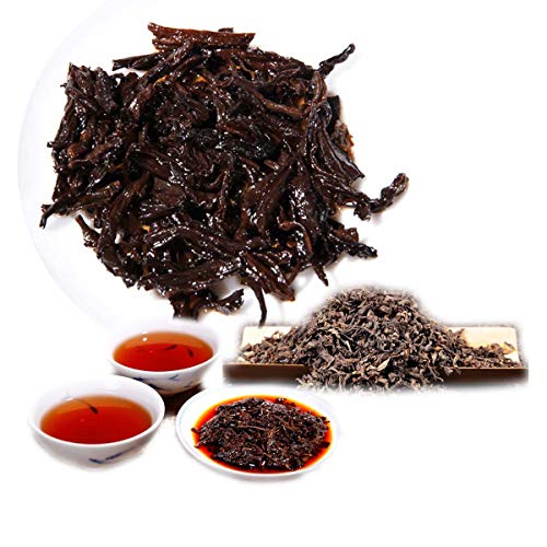 Chinesischer Pu'er Tee 500g （1.1LB） Reifer Puer Tee Schwarzer Tee Gekochter Tee Alte Bäume Pu Erh Tee Gesundheitswesen Pu er Tee