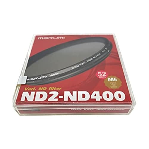 Marumi ND2-ND400 DHG Variabler Filter, 52 mm, DHG52VND, DHG Variable ND2-ND400 52mm