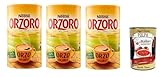 Nestle Orzoro Orzo solubile Instant lösliche Gerste Getreidekaffee kaffee 3x 200gr + Italian Gourmet polpa 400g
