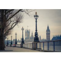 papermoon Vlies- Fototapete Digitaldruck 250 x 180 cm, London Big Ben
