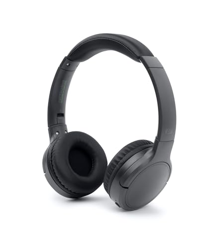 MUSE Bluetooth Over-Ear Kopfhörer M-272 BT mit Mikrofon, Langer Akkulaufzeit, Freisprecheinrichtung, schwarz