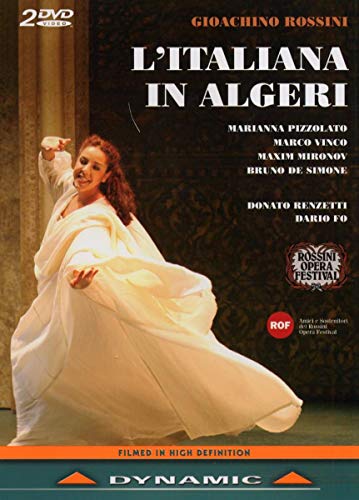 PIZZOLATO,MARIANNA/VINCO,MARCO/+ - ROSSINI: LITALIANA IN ALGERI (1 DVD)