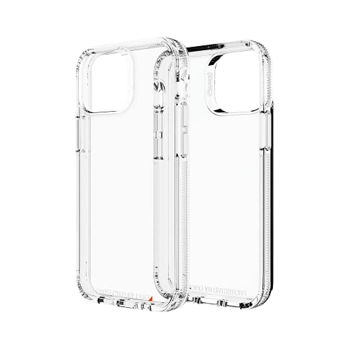 Gear4 ZAGG Crystal Palace - Unsere kristallklare Hülle bietet ultimativen Aufprallschutz - für iPhone 13 Mini - Farbe: klar, 702008194, Clear