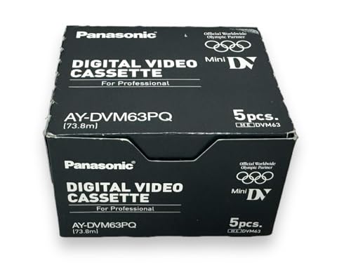 Panasonic AY-DVM63PQ DV Cassette Pack 5 For Professional