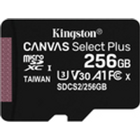 Kingston Technology Canvas Select Plus Speicherkarte 256 GB MicroSDXC Klasse 10 UHS-I (SDCS2/256GB)