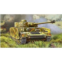Zvezda 500783674 500783674-1:35 Panzer IV AUSF.G (Sd.Kfz.161) -Plastikbausatz-Modellbausatz-Zusammenbauen-Bausatz-für Einsteiger-detailliert, Camouflage