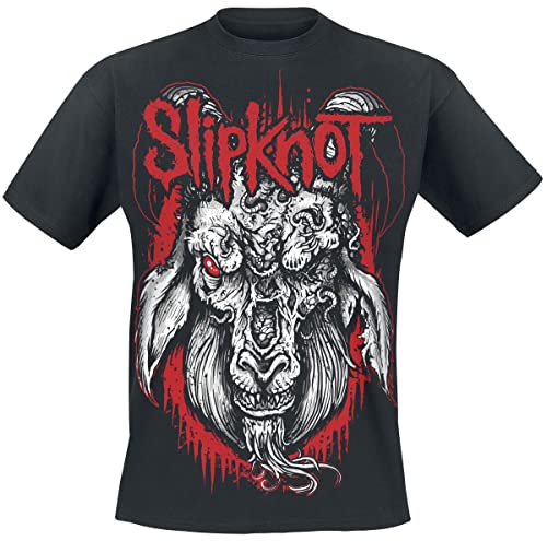 Slipknot Rotting Goat Männer T-Shirt schwarz XXL 100% Baumwolle Band-Merch, Bands