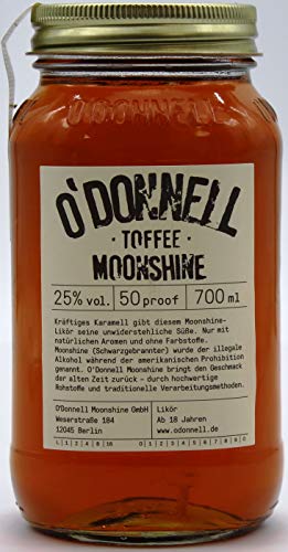 O´Donnell Moonshine Toffee 25% vol, 1 x 700ml