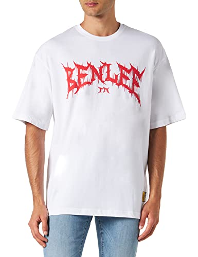 BENLEE Herren T-Shirt Oversize World Tour White/Red L