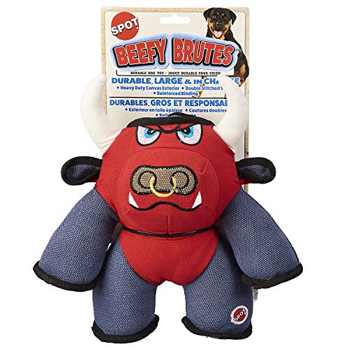 Spot Beefy BRUTES Durable Dog Toy 10" Assoted Figures