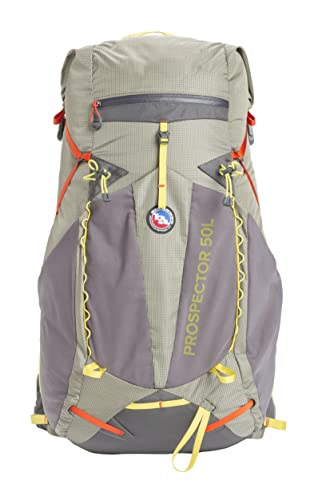 BIG AGNES Unisex Erwachsene Prospector 50 Tourenrucksack Grau 50 l - Large